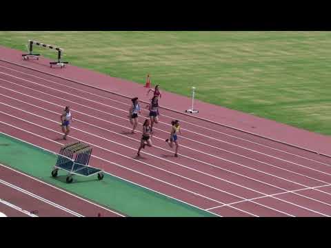 2018 茨城県高校個人選手権 女子100m予選3組