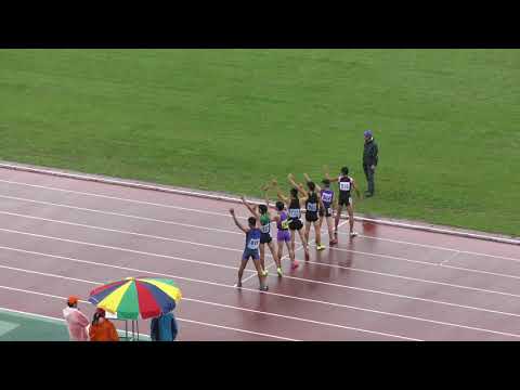 H30　千葉県高校新人　男子4x400mR　8組　決勝ﾀｲﾑﾚｰｽ