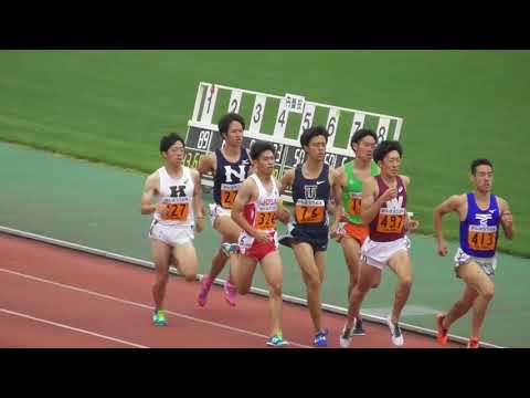 関東インカレ 男子1部800m予選1組 2018.5.26