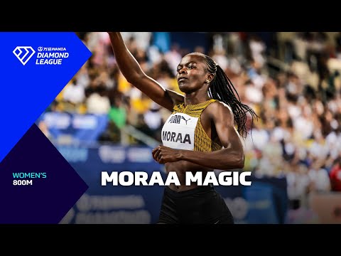 Magic Mary Moora wins women&#039;s 800m in Doha - Wanda Diamond League