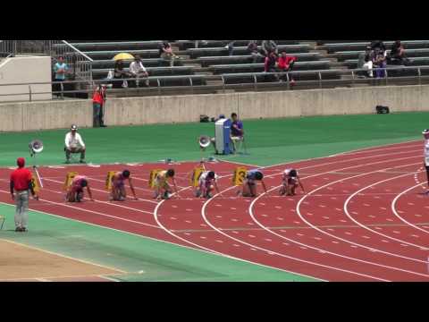 2017 東北高校陸上 男子 100m 予選6組