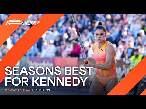 Nina Kennedy soars to 4.80m season&#039;s best | Continental Tour Gold 2024