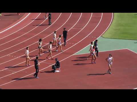 H30　関東高校新人　女子100mH　予選3組
