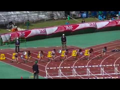 20181028北九州陸上カーニバル グランプリ女子100mH決勝
