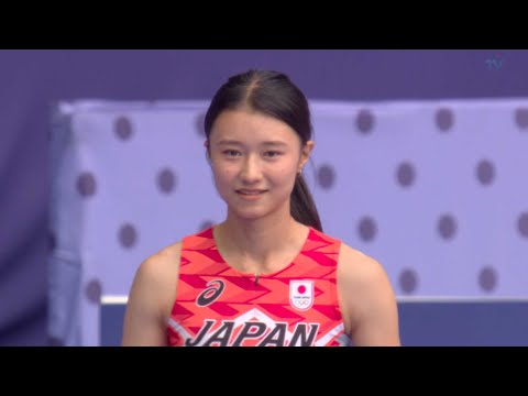 【田中佑美】女子100mH 準決勝1組「12秒91！7着で決勝進出ならず」【パリオリンピック】8月9日(金) 10時54分バレーボール 男子 3位決定戦