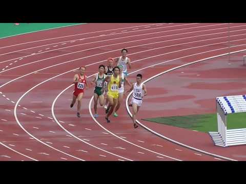 第68回全国七大学対校陸上競技大会　男子800m　予選第1組　2017/7/30
