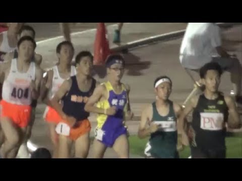トライアルinいせさきナイター2017 男子3000m11組