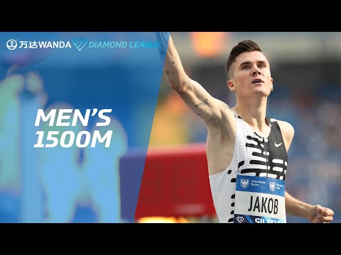 Jakob Ingebrigtsen breaks 1500m European record in Silesia - Wanda Diamond League 2023