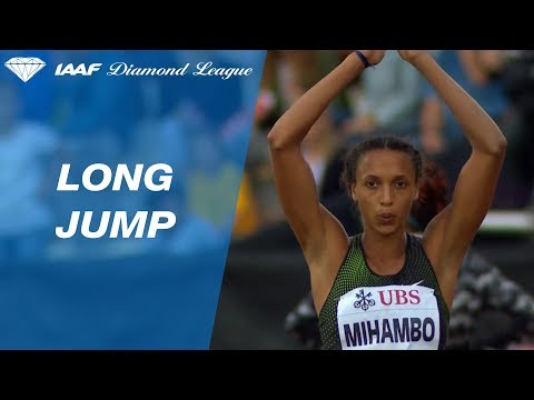 Malaika Mihambo 6.90 Wins Women&#039;s Long Jump - IAAF Diamond League Lausanne 2018