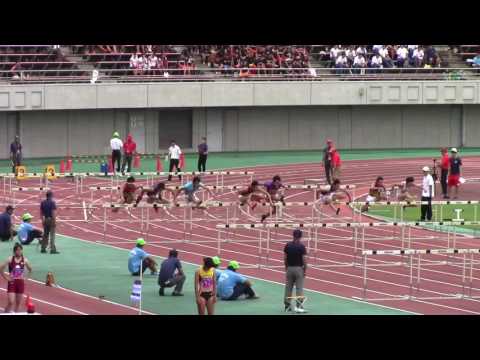 2016 日本インカレ陸上 男子110mH準決勝3