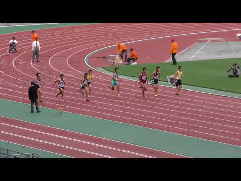 H30　ジュニアオリンピック　C男子100m　予選3組