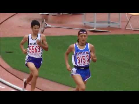 群馬県中学校総体陸上2017 共通男子800m決勝