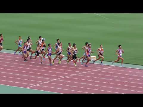 H30　ジュニアオリンピック　B男子1500m　予選1組