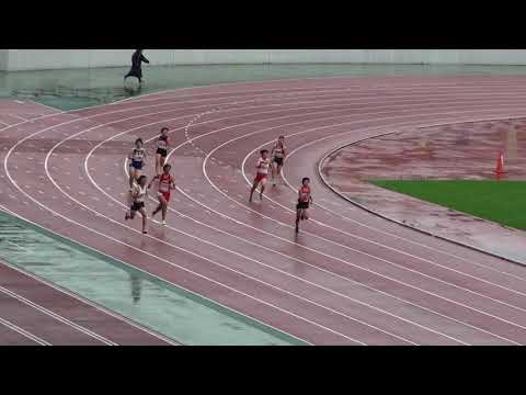 2018 茨城県高校新人陸上 女子七種競技200m 2組