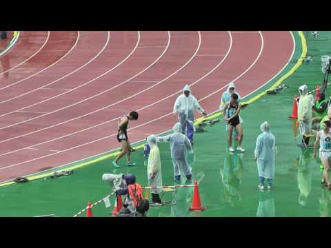H29　関カレ　男子2部100m　準決勝1組