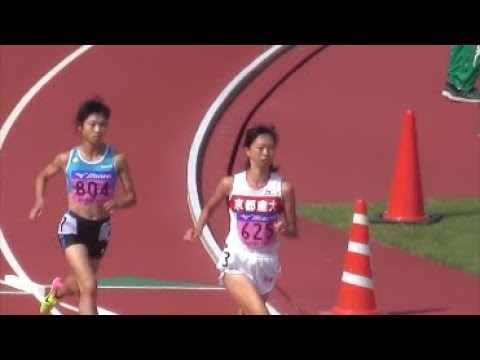 日本インカレ2017 女子3000mSC予選1組