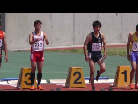 20170520群馬県高校総体陸上男子110mH5組