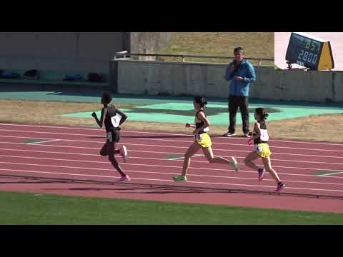 20200105102941ひむかレディーストライアル女5000ｍ 林田 美咲 (九電工) 15&#039;56&quot;29 大会新
