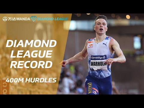 Karsten Warholm breaks series record in the 400m hurdles in Monaco - Wanda Diamond League 2023