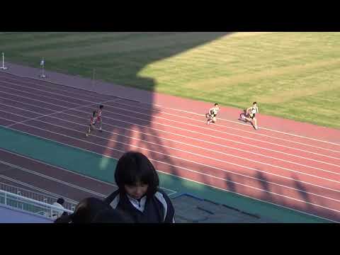 2019 第1回県記録会 中学男子100mタイムレース4組