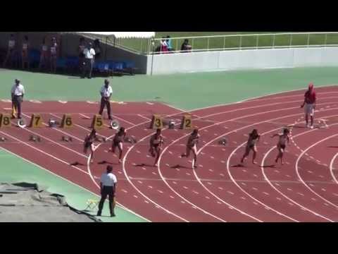 2015 関東選手権陸上 女子100m 予選4組