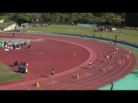20180415162236県記録会一高中男4×100ｍR1組宮崎工高C