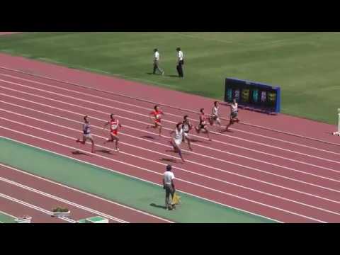 H30　関東選手権　男子200m　準決勝2組