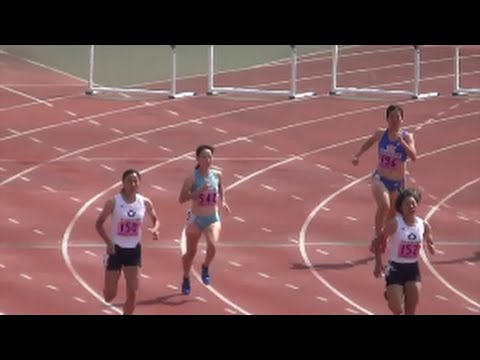 関東学生新人陸上2015 女子400mH B決勝