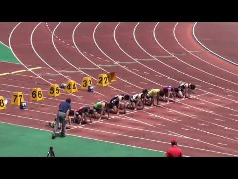 58th東日本実業団 男子100m予選2組 馬場友也 10.42(+0.4)