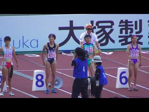 2018三重インターハイ陸上　女子100mH決勝