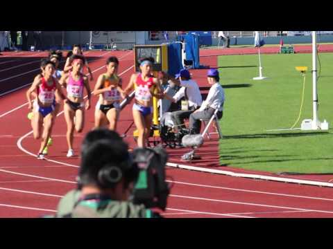 2015 少年女子 800m決勝 in 和歌山国体