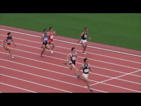 群馬県陸上競技選手権2017 男子200m決勝