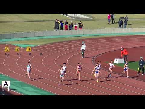 20180317_第3回宮崎県記録会_一般・高校女子100m_3組