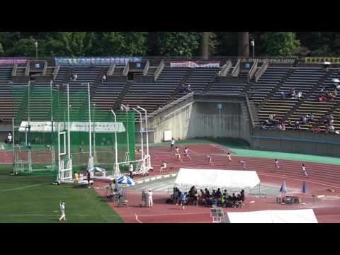 平成29年度 全国高校陸上北九州地区大会 女子4x100mR 準決2組