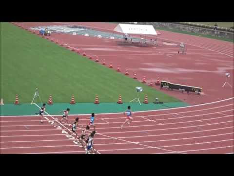 男子C（中学1年）100m　予選4組　～ジュニアオリンピック陸上　高知県選考会～
