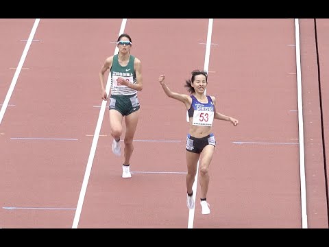 [4k]森智香子選手vs西山未奈美選手の一騎討ち　女子3000mSC　東日本実業団陸上　2022年5月15日(日)