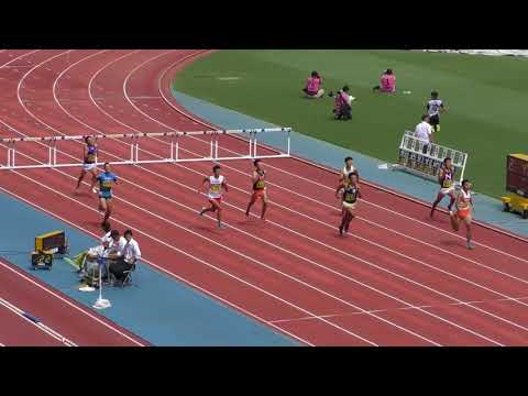 H30　日本インカレ　男子400mH　予選4組