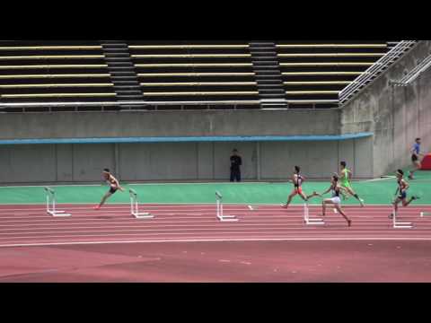 高男 A400mH 決勝_2017福岡県高校学年別選手権