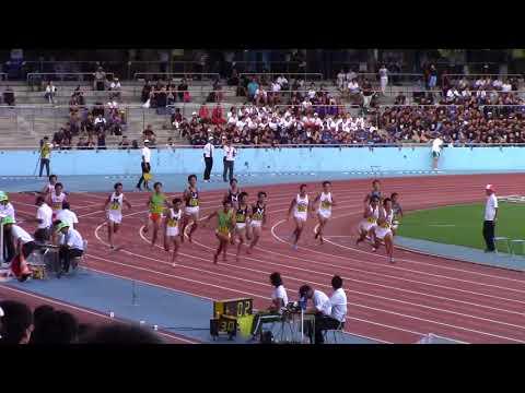 2018日本インカレ陸上 男子4×100mR 決勝