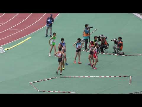 H30　ジュニアオリンピック　A女子100mYH　予選3組