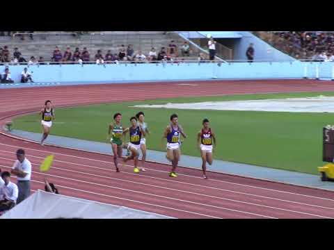 2018日本インカレ陸上 男子800m準決勝1～3
