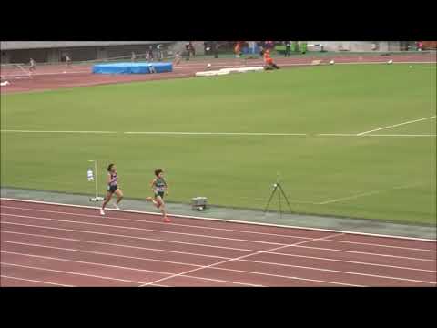 第69回全日本実業団陸上・女子ジュニア3000m決勝タイムレース1組目/1着：根塚みのり（三井住友海上）9分17秒80　2着：木村梨七（積水化学）9分17秒86