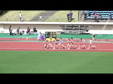 [4k]女子1500m　タイム決勝　1組　東日本実業団陸上　2022年5月14日(土)