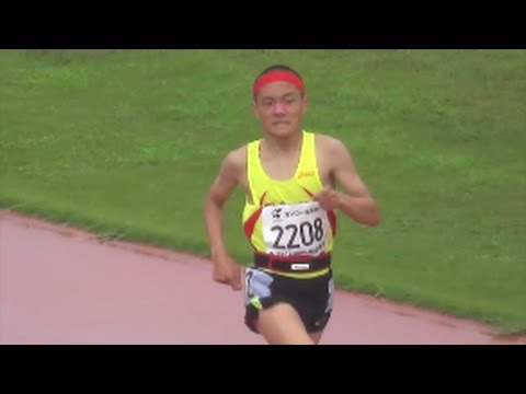 全国中学陸上2016 男子1500m決勝