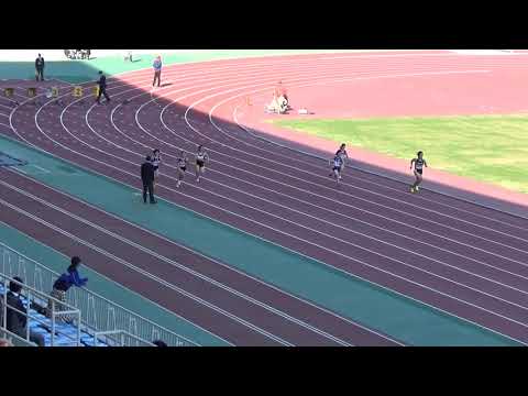 2019 第1回県記録会 中学女子100mタイムレース3組