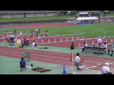 20170716 富山県陸上競技選手権大会 男子共通110mH予選2組