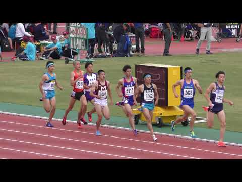 2018 東北高校陸上 男子 800m 準決勝2組