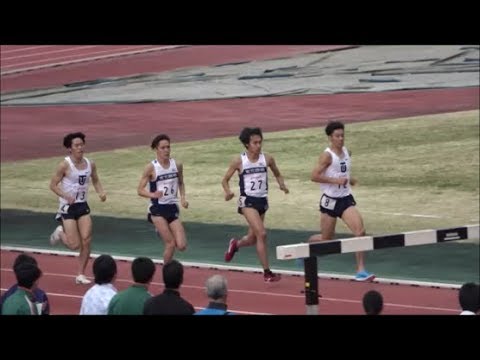 関東私学六大学対抗陸上2019 男子3000mSC