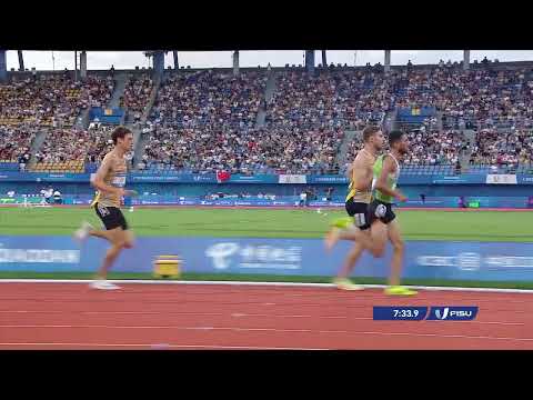 News Day 6 Athletics 3000m Steeplechase M #chengdu2021