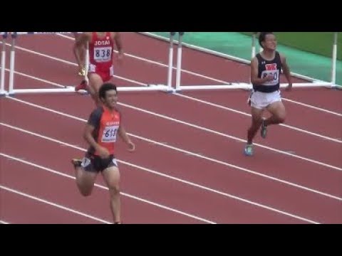 関東陸上競技選手権2017 男子400mH決勝